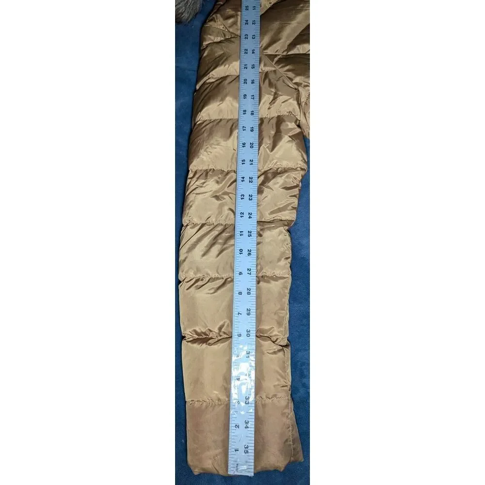 THE‎ NORTH FACE Gotham II Down Puffer 550 Insulated Winter Jacket Khaki Large
